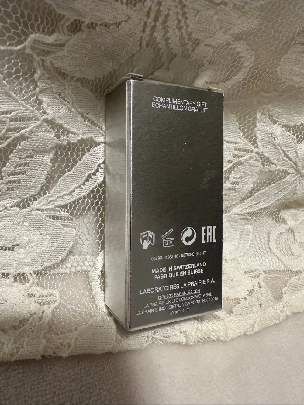 La Prairie Skin Caviar Luxe Eye Cream 3ml .10oz Caviar Premier New In Box